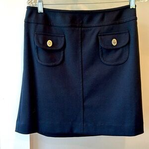 Black Loft Short Skirt Size 4